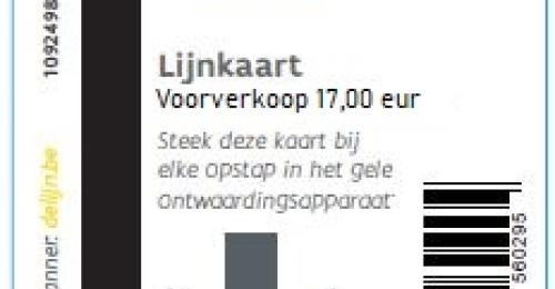 De Lijn kaart